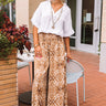 Non-Stop To Paradise Pants in Light Camel Image - 1