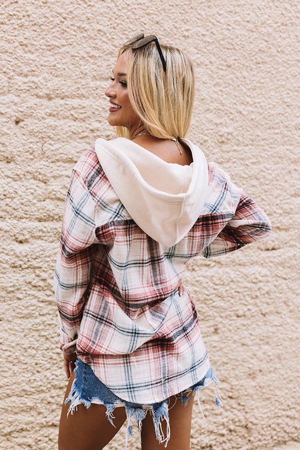Cabin Babe Flannel Sweater Image - 3