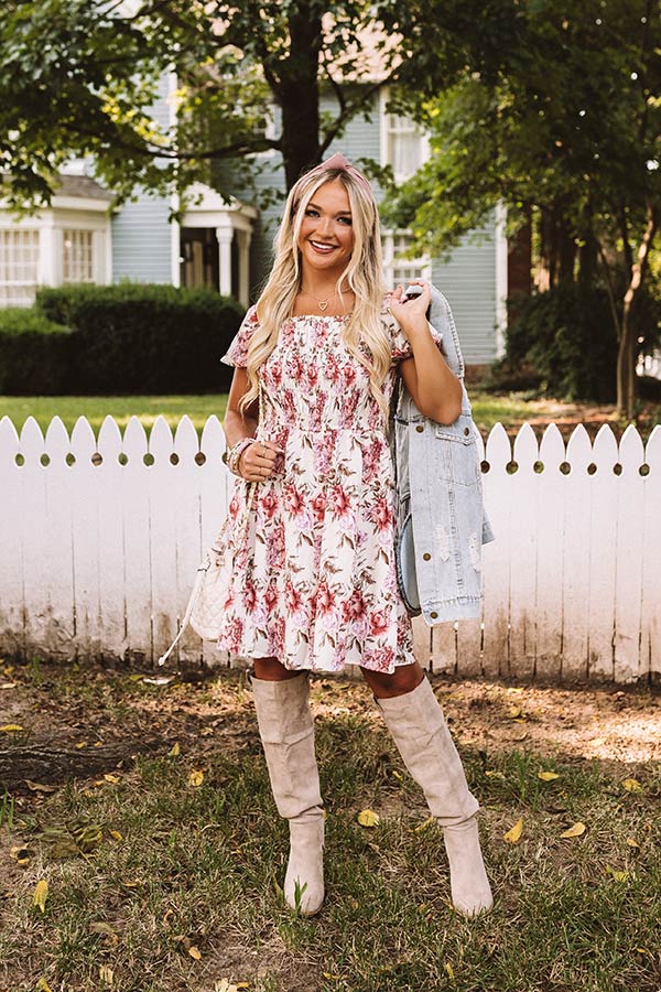 Unwritten Story Floral Dress Image - 2