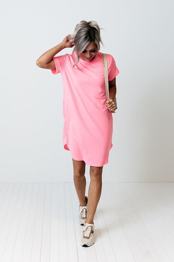 Neon Pink Tshirt Dress Hot Pink Shirt Dress Sew Anastasia Neon Pink Tshirt Dress Hot Pink Shirt Dress Sew Anastasia