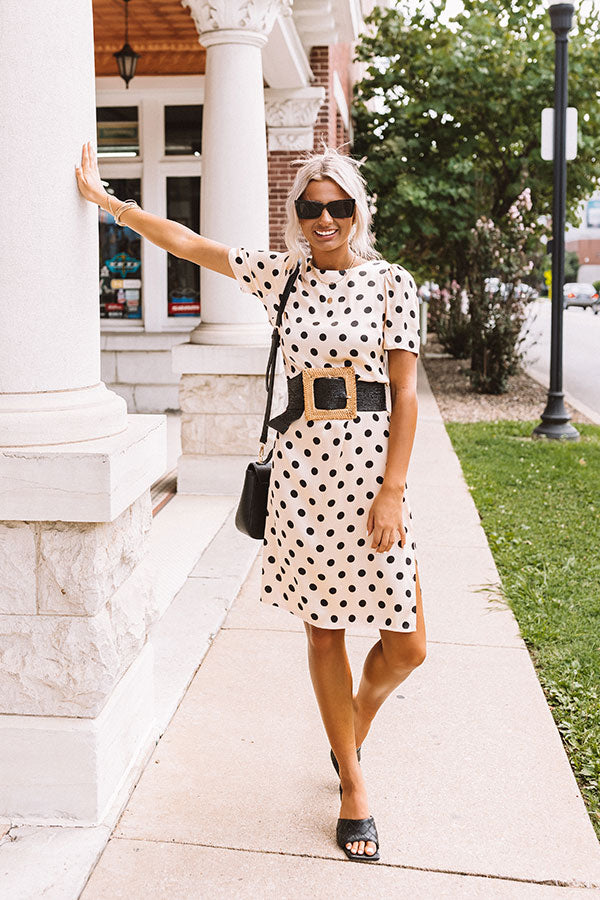 True Intention Satin Midi Image - 1