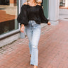 Effortless Moment Shift Top In Black Image - 1