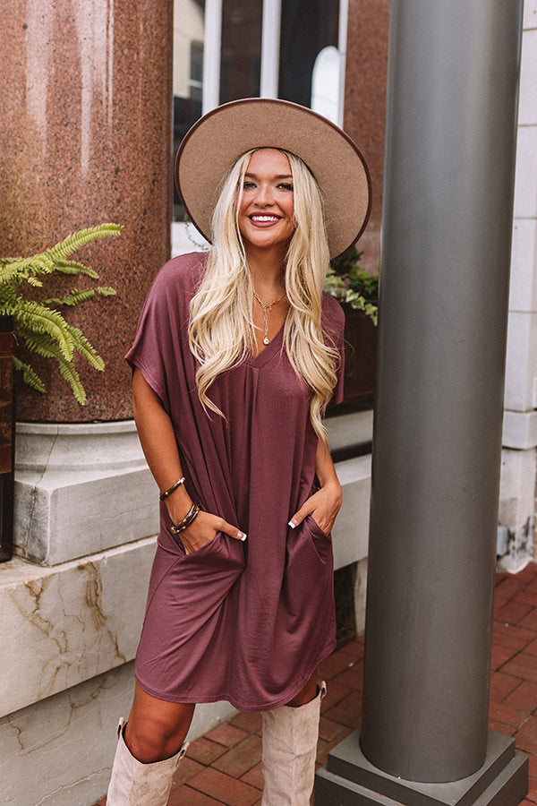 Vacay Ticket T-Shirt Dress Image - 4