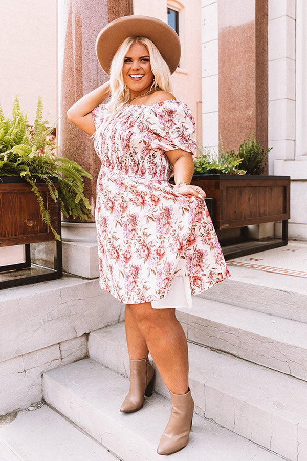 Unwritten Story Floral Dress  Curves Image - 5