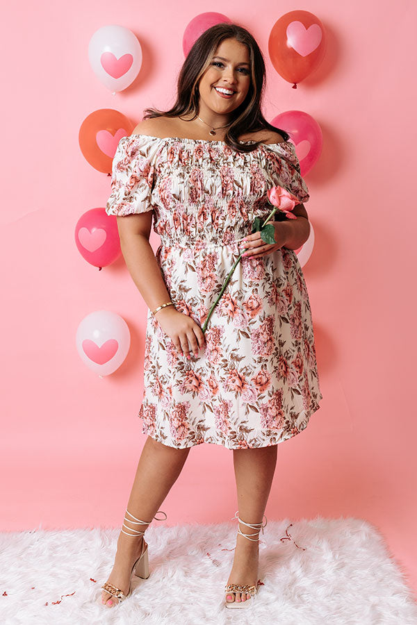 Unwritten Story Floral Dress  Curves Image - 4