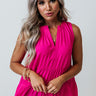 Sweetest Love Shift Top in Fuchsia Image - 1