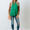Sweetest Love Shift Top in Emerald Image - 1