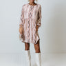 Besotted Beauty Babydoll Dress In Pink Image - 1