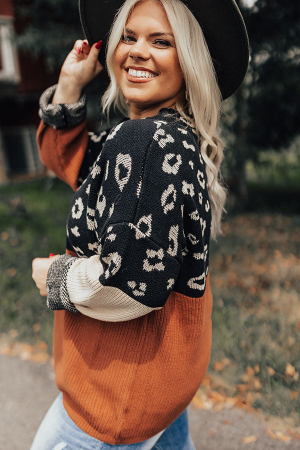 Merlot Sips Sweater  Curves Image - 4