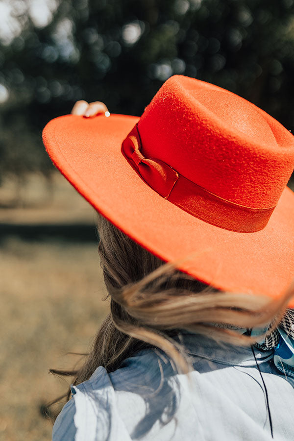 Remember Me Fondly Fedora In Scarlet Image - 3