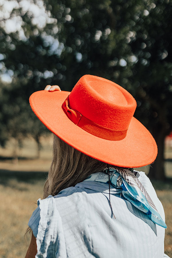 Remember Me Fondly Fedora In Scarlet Image - 1