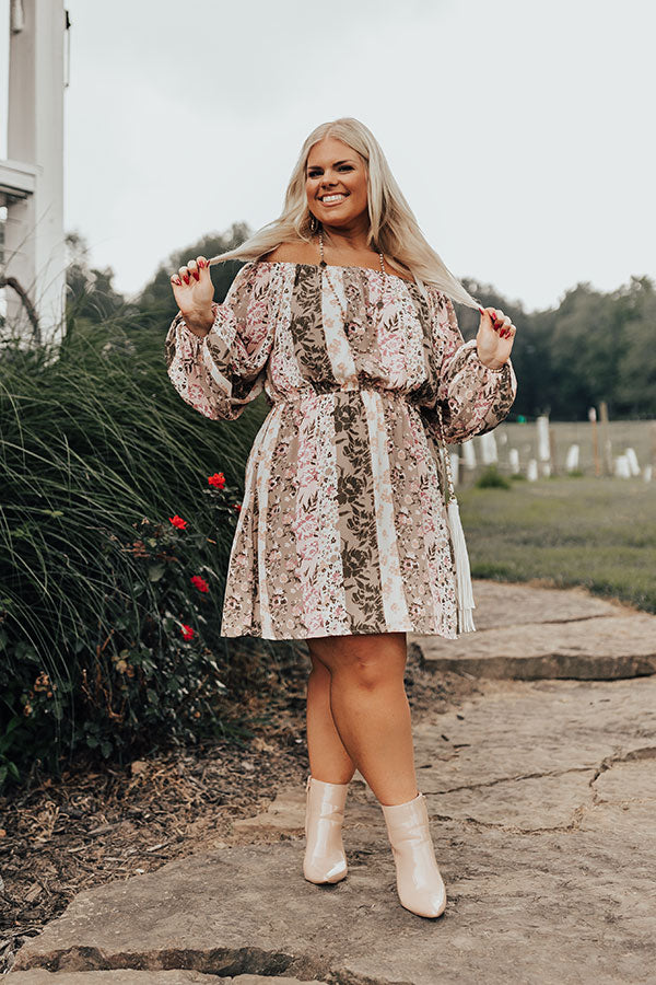 You Deserve Flowers Dress Curves Image - 1