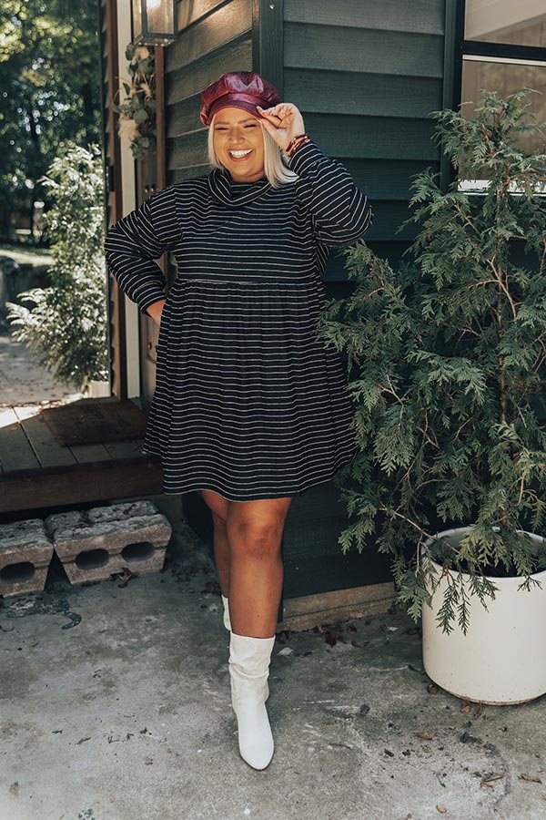 Too Lovely Babydoll Dress Curves Image - 2