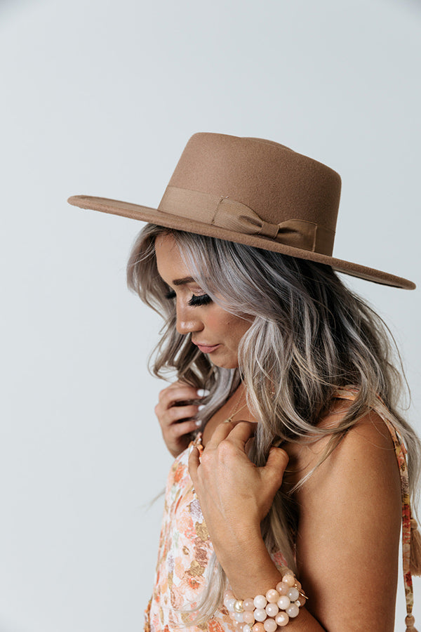 Remember Me Fondly Fedora In Mocha Image - 5