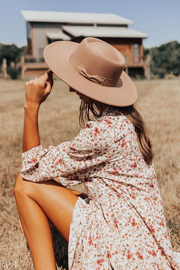 Remember Me Fondly Fedora In Mocha Image - 1