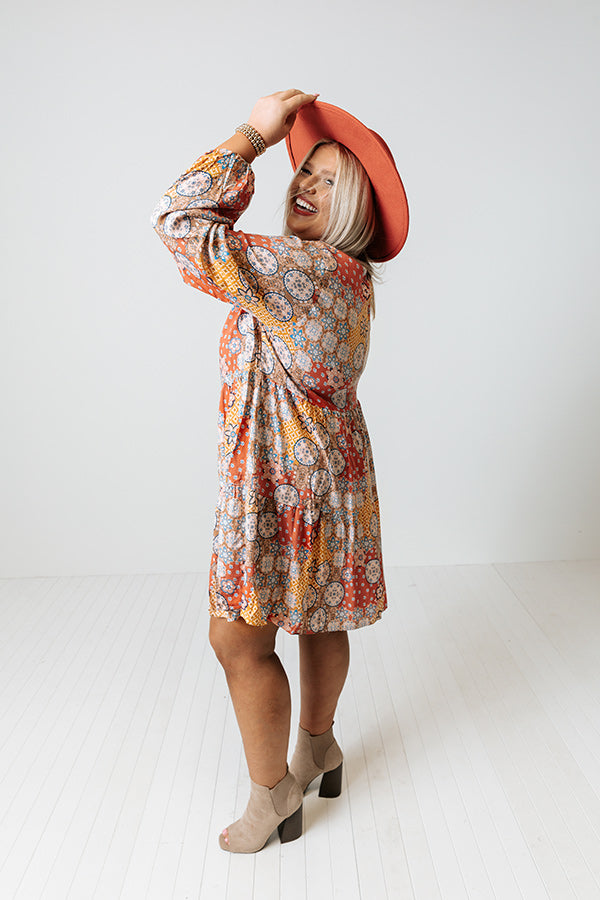 Kodak Moment Shift Dress Curves Image - 3