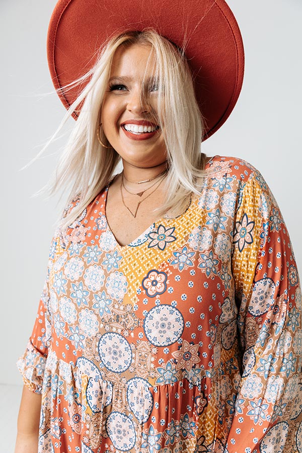 Kodak Moment Shift Dress Curves Image - 5