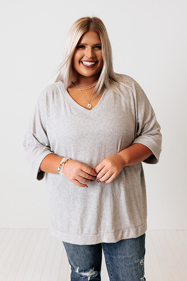 Slowly Falling For You Shift Top Curves Image - 1