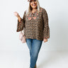 Sweet Touch Embroidered Shift Top Curves Image - 1