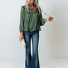 Starry Staple Top In Olive Image - 1