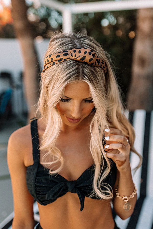 Love Brought Me Here Leopard Scarf Image - 4