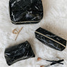 So Darling Cosmetic Bag Set In Black Image - 1