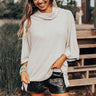 Apple Trail Shift Top In Grey Image - 1