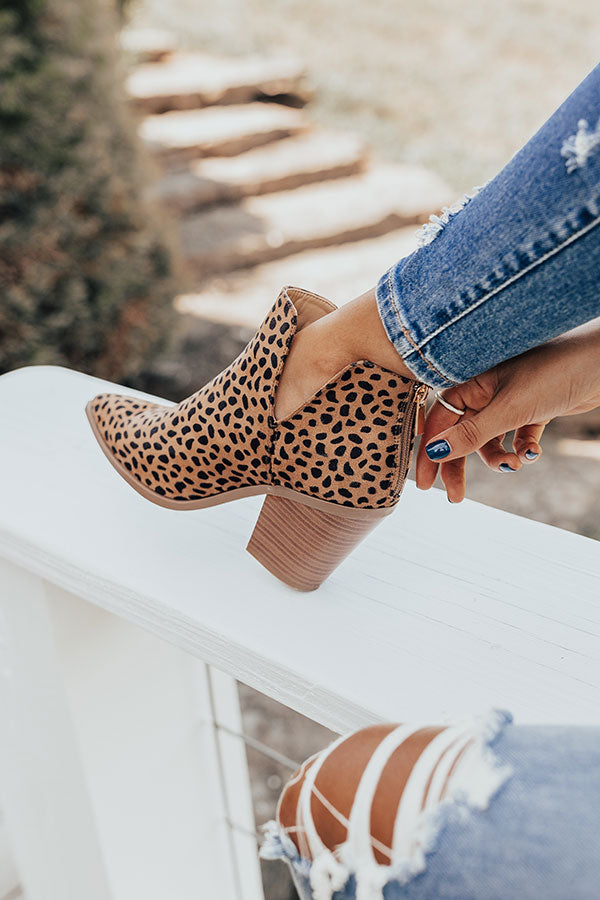 The Marisol Cheetah Print Bootie Image - 3
