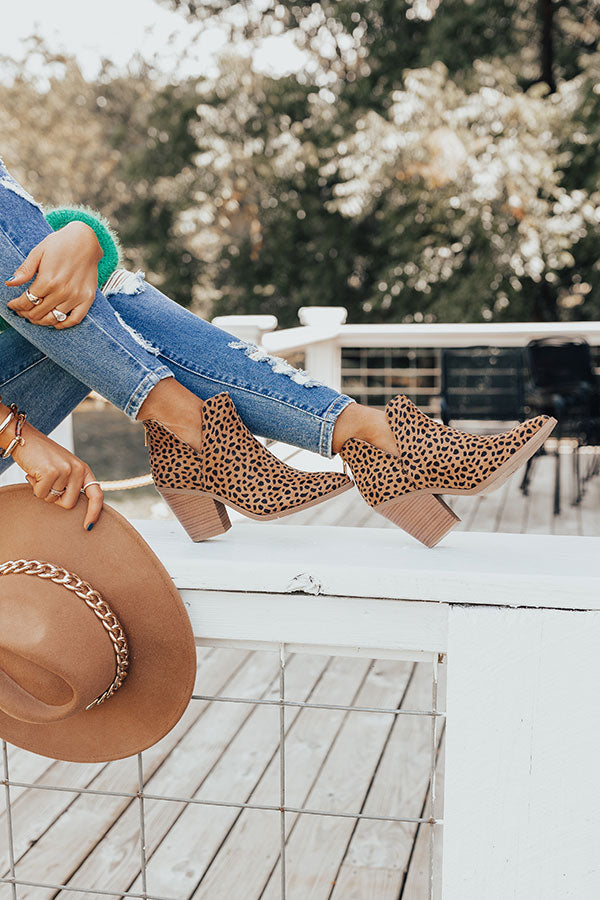 The Marisol Cheetah Print Bootie Image - 4
