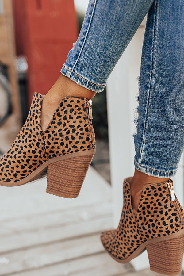 The Marisol Cheetah Print Bootie Image - 5