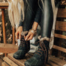 The Utah Flannel Lined Boot In Black Image - 1
