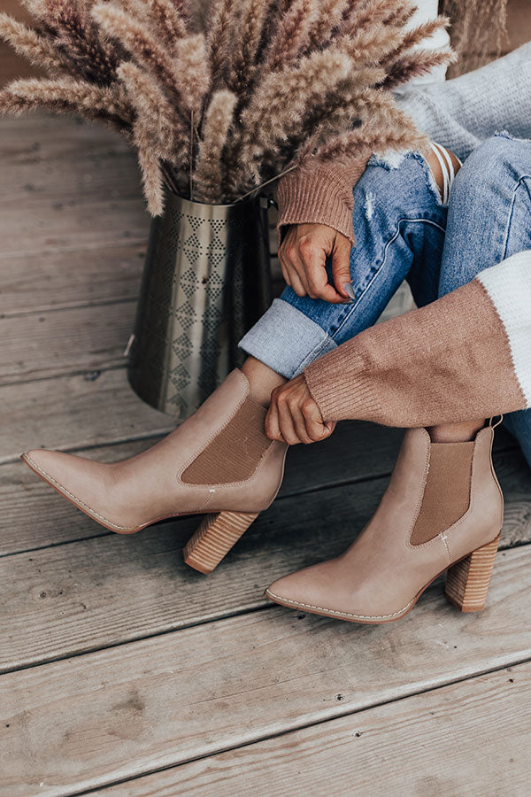 The Navarre Faux Leather Boot Image - 2