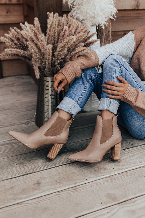 The Navarre Faux Leather Boot Image - 1