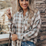 Destined For Denver Plaid Top Image - 1