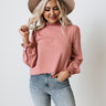 Sky Bar Shift Top In Blush Image - 1