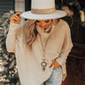 Golden Light Wool Hat Image - 1