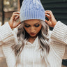 Cozy Debut Beanie In Airy Blue Image - 1