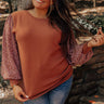 Serving Up Spice Sweater In Cinnamon  Curves Image - 1