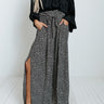 Upbeat Playlist High Waist Pants In Black Image - 1