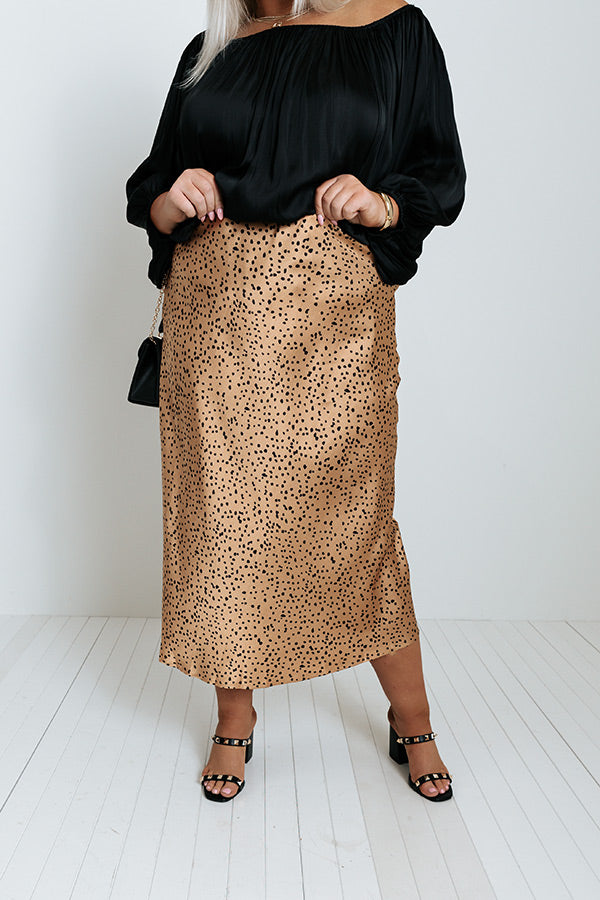 Crisp Evening Sweater Dress In Iced Latte  Curves