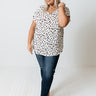 Balancing Act Shift Top In Ivory Curves Image - 1