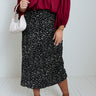 Faded Days Midi Skirt In Black Curves Image - 1