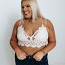 I'm Yours Lace Bralette In Light Birch Curves Image - 1