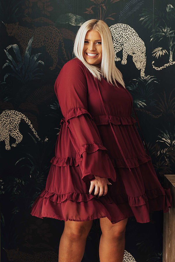 Midwest Dreaming Shift Dress Curves Image - 5