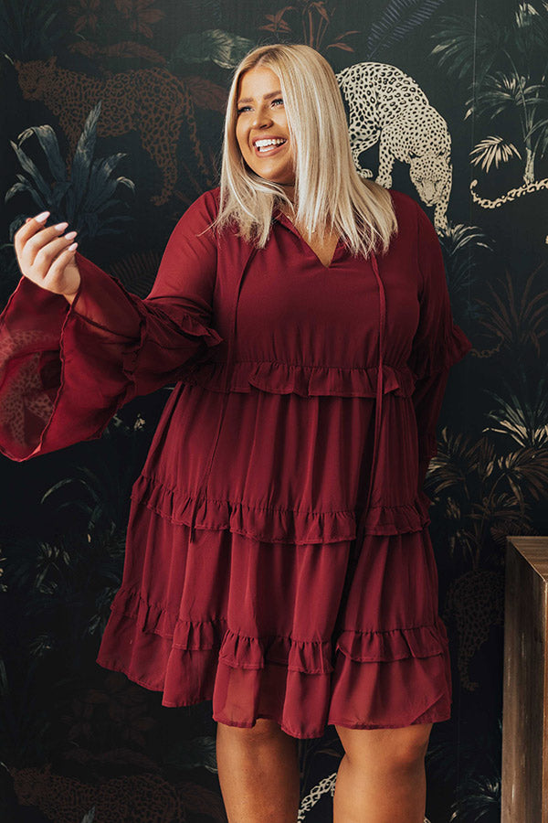 Midwest Dreaming Shift Dress Curves Image - 4