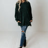 Take Your Shot Sweatshirt In Hunter Green Image - 1