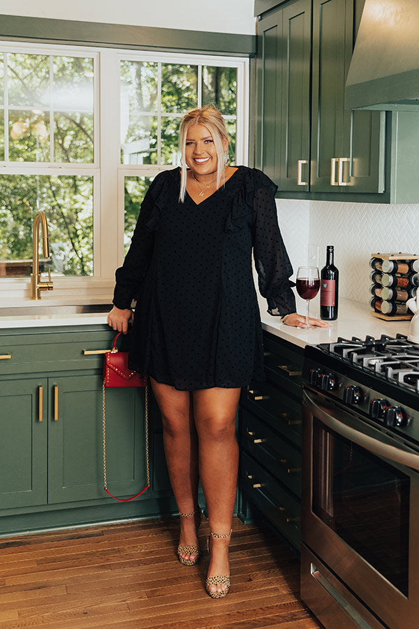 Wine Toast Shift Dress Curves Image - 1