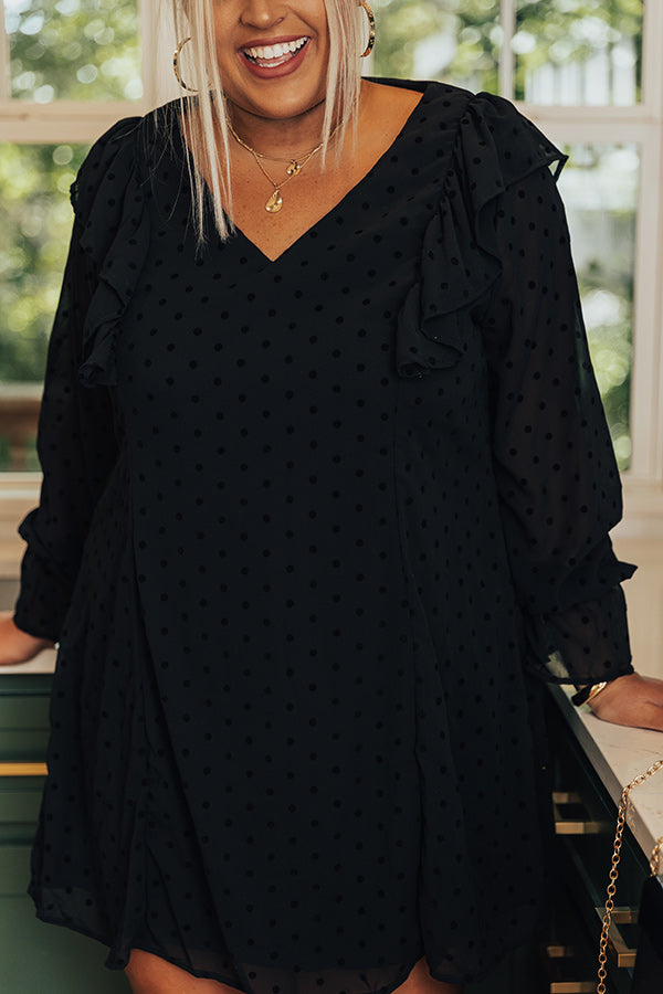 Wine Toast Shift Dress Curves Image - 4