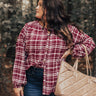 Fireside S'mores Plaid Top Curves Image - 1