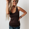 Basic Instincts Seamless Tank In Chestnut Image - 1